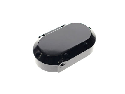 Smooth Hydraulic Clutch Cover - Black. Fits Softail 2007up, Dyna 2006-2017 & Touring 2007-2013.