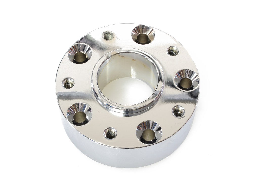 Disc Rotor Spacer - Chrome. Fits 39mm 1984-1999 Wide Glide Conversions.