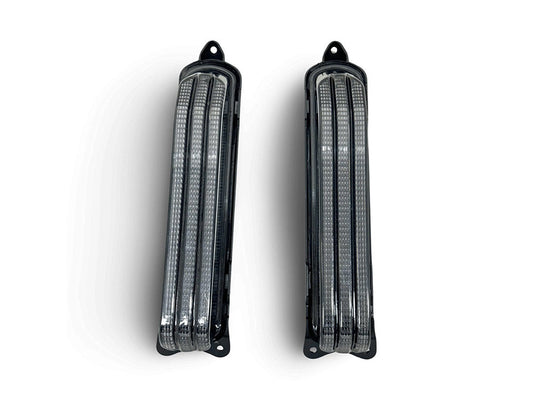 LED CVO Taillight Panels - Red Run/Brake, Amber Turn, Smoke Lenses. Fits CVO Touring 2014up.
