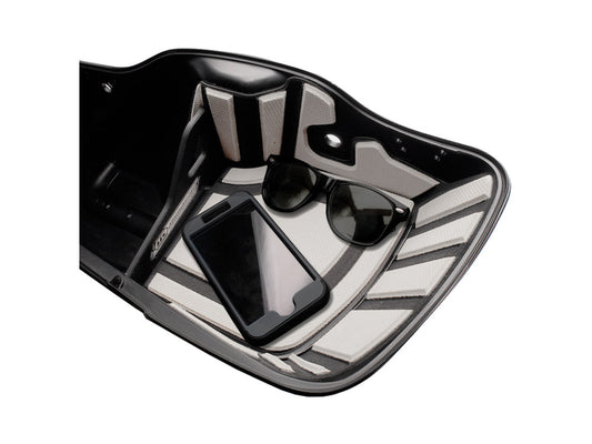 Ryt-There Saddle Bag Shelf - Grey. Fits Touring 2014up Left & Right Bags.