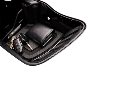 Ryt-There Saddle Bag Shelf - Charcoal. Fits Touring 2005-2013 Left & Right Bags.