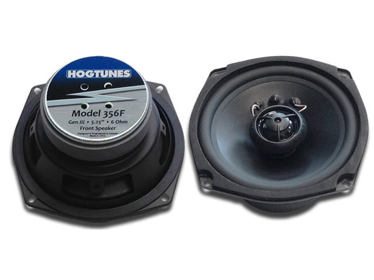 Hogtunes 5.25in. Front Speakers. Fits Ultra Classic & Electra Glide 1998-2005
