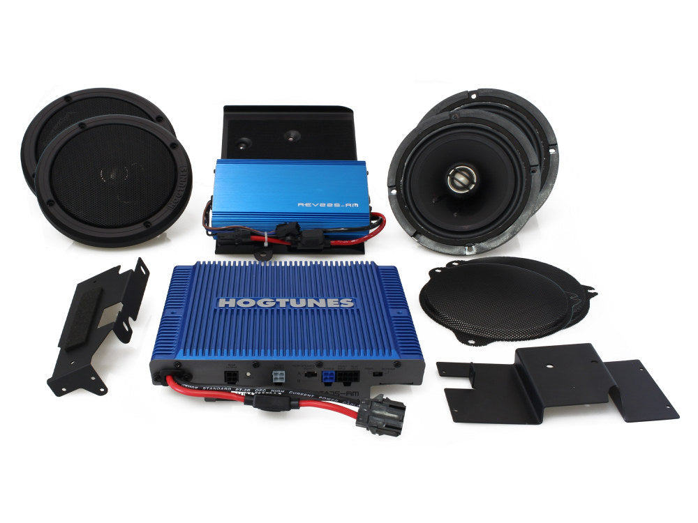Hogtunes G4, 300 Watt Dual Amp x 6 Speaker Kit. Fits Limited Ultra, Tri Glide Ultra & Road Glide Ultra 2014-2023