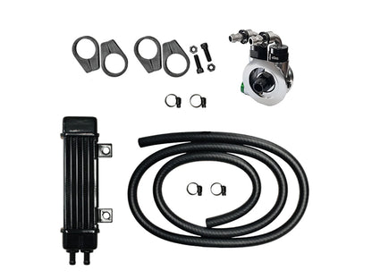 6-Row Vertical Slimline Oil Cooler Kit. Fits Sportster 1986-2021