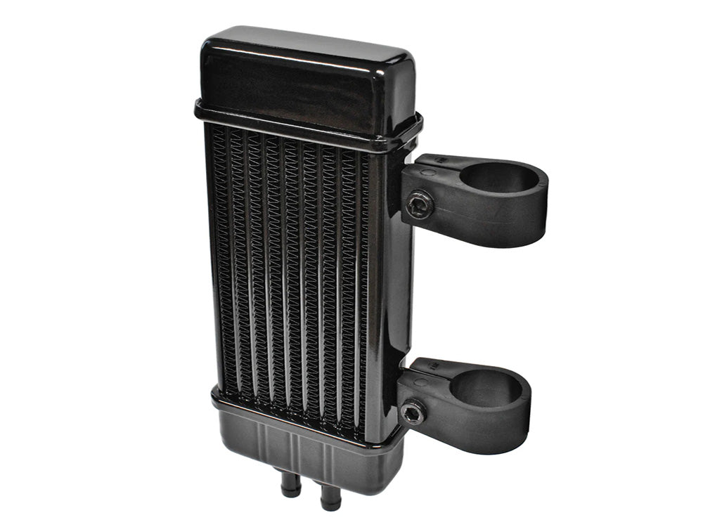 10-Row Vertical Wideline Oil Cooler Kit. Fits Sportster 1986-2021
