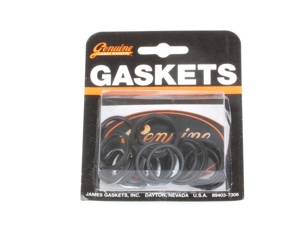 Push Rod Tube O'Ring Kit. Fits Big Twin Late 1979-Early 1984.