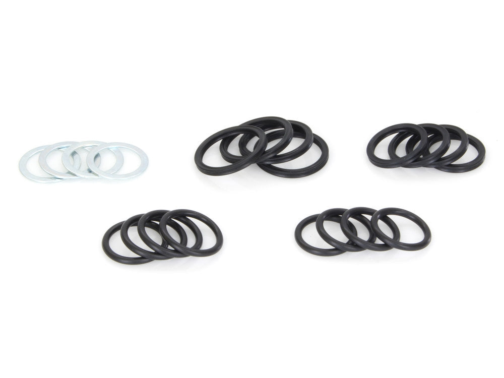 Push Rod Tube O'Ring Kit. Fits Big Twin Late 1979-Early 1984.