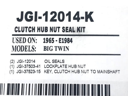 Clutch Hub Nut Seal Kit. Fits Big Twin 1936-Early 1984.