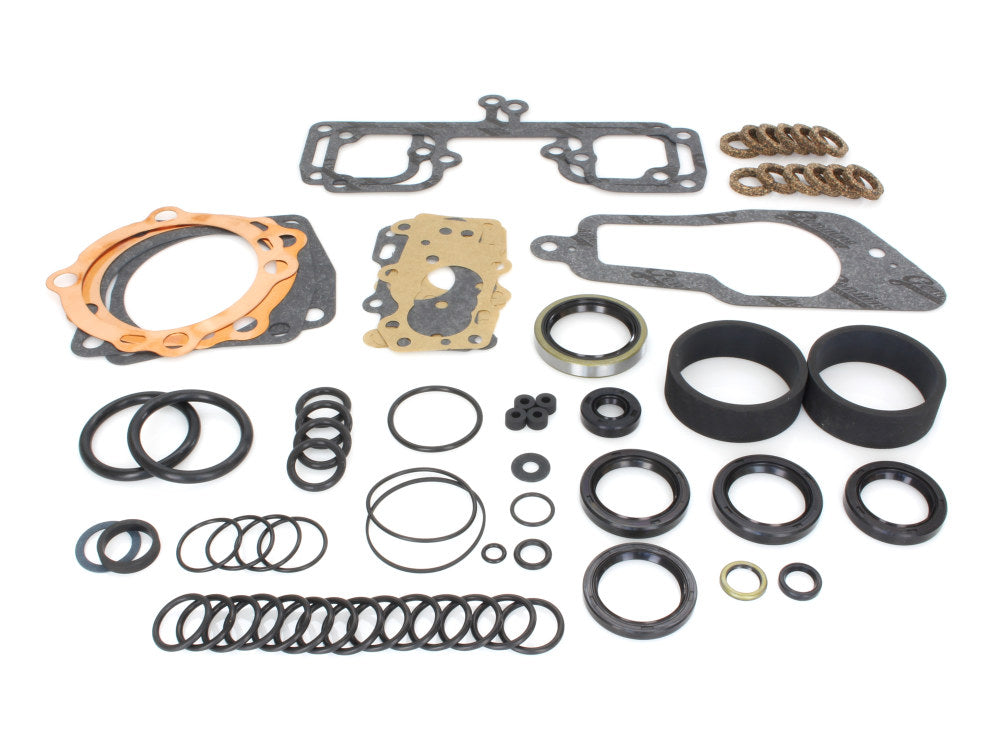 Engine Gasket Kit. Fits Sportster Late 1973-1985 with 1000cc Engine.