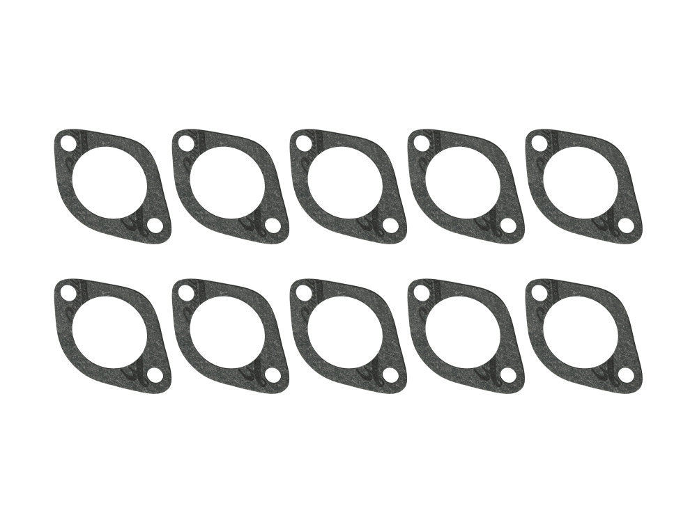 Compliance Fitting Gaskets - 10 Pack. Fits Evolution Big Twin 1984-1989.