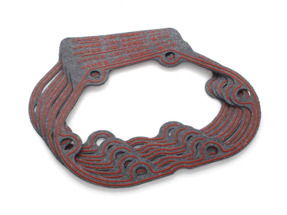 Clutch Release Cover Gasket - Pack of 5. Fits 5Spd Big Twin 1987-2006.