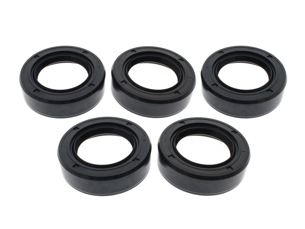 Wheel Bearing Seals & Swing Arm Seals - Pack of 5. Fits most 4Spd Big Twin 1973-1982