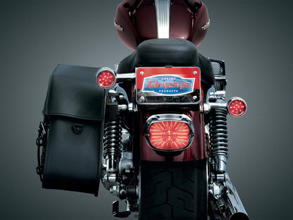 Number Plate & Turn Signal Relocation Kit - Chrome.