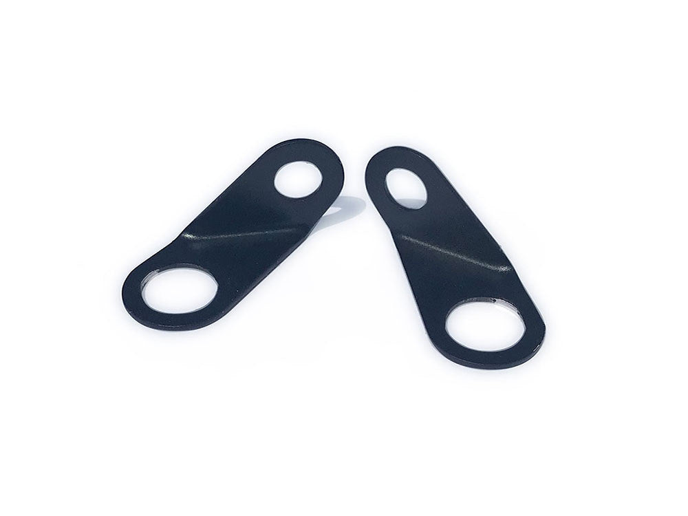 Adapters. For Kellermann Micro Turn Signals to HD Hand Controls - Black.