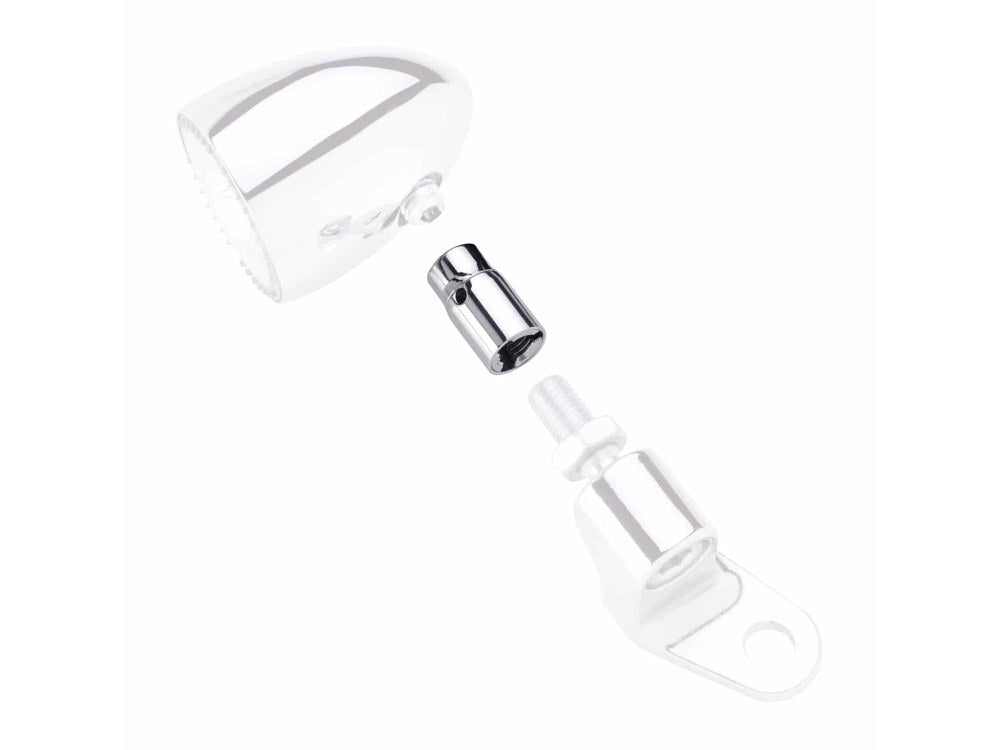 Adapter. For Kellermann Bullet 1000 Turn Signals to HD Hand Controls - Chrome.