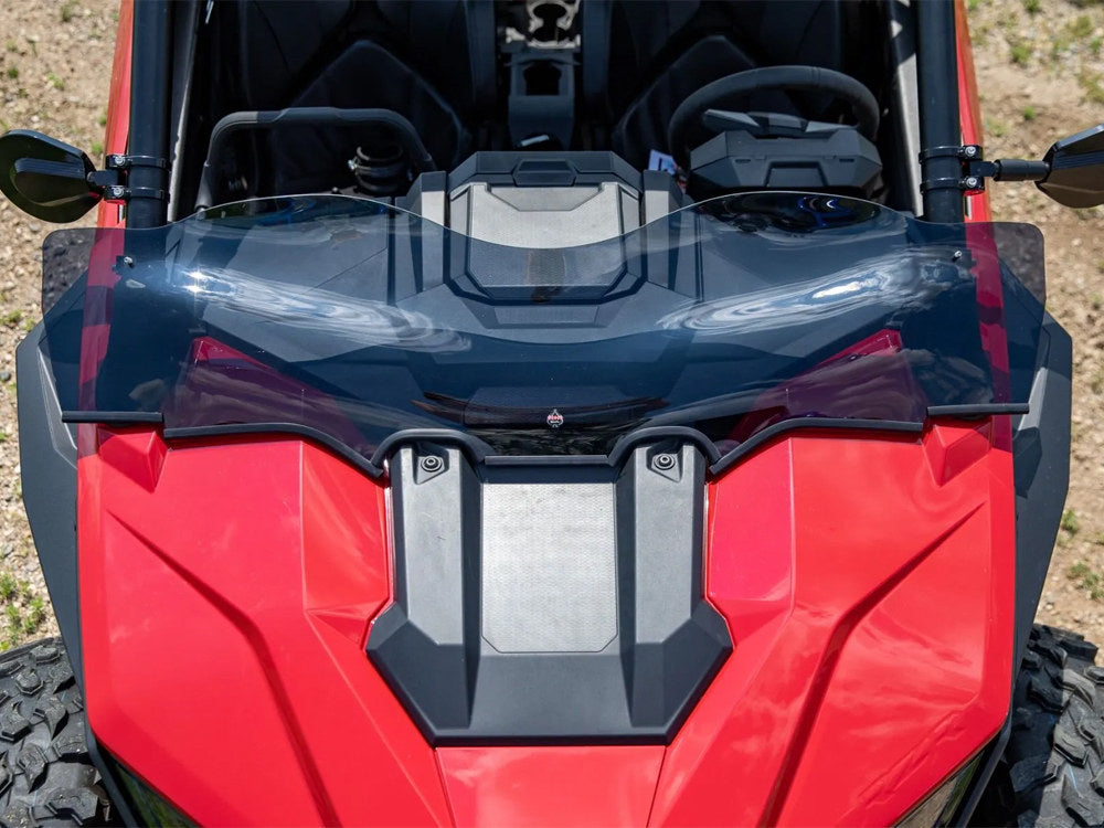UTV Flare Windshield - Dark Smoke. Fits Polaris RZR Pro XP 2020up.