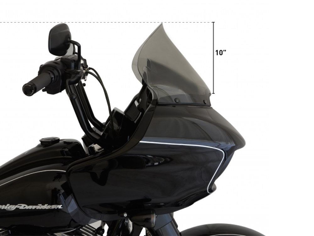 12in. Pro-Touring Flare Windshield - Tinted. Fits Road Glide 2015-2023