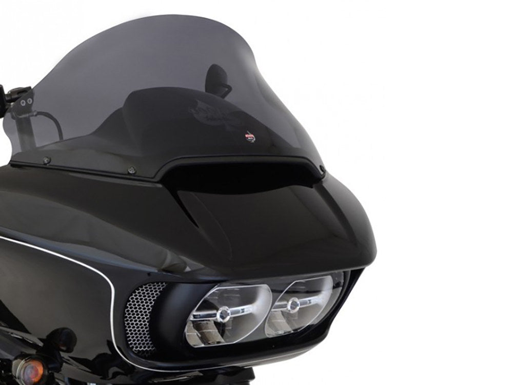 12in. Pro-Touring Flare Windshield - Dark Smoke Tint. Fits Road Glide 2015-2023