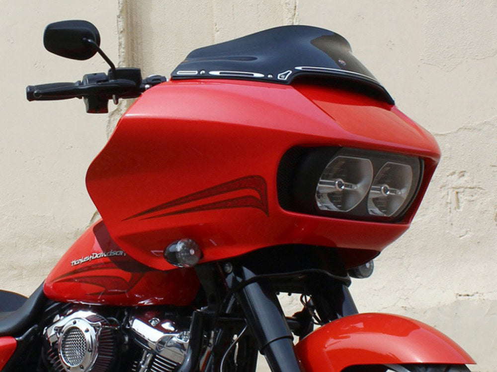 6in. Sports Flare Windshield - Black. Fits Road Glide 2015-2023