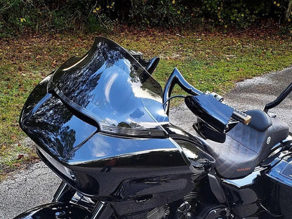 11in. Sports Flare Windshield - Dark Smoke Tint. Fits Road Glide 2015-2023