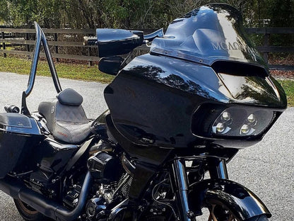 11in. Sports Flare Windshield - Dark Smoke Tint. Fits Road Glide 2015-2023
