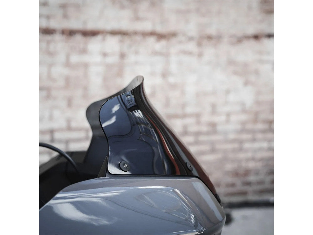 6in. Flare Windshield - Dark Smoke. Fits Low Rider ST 2022up