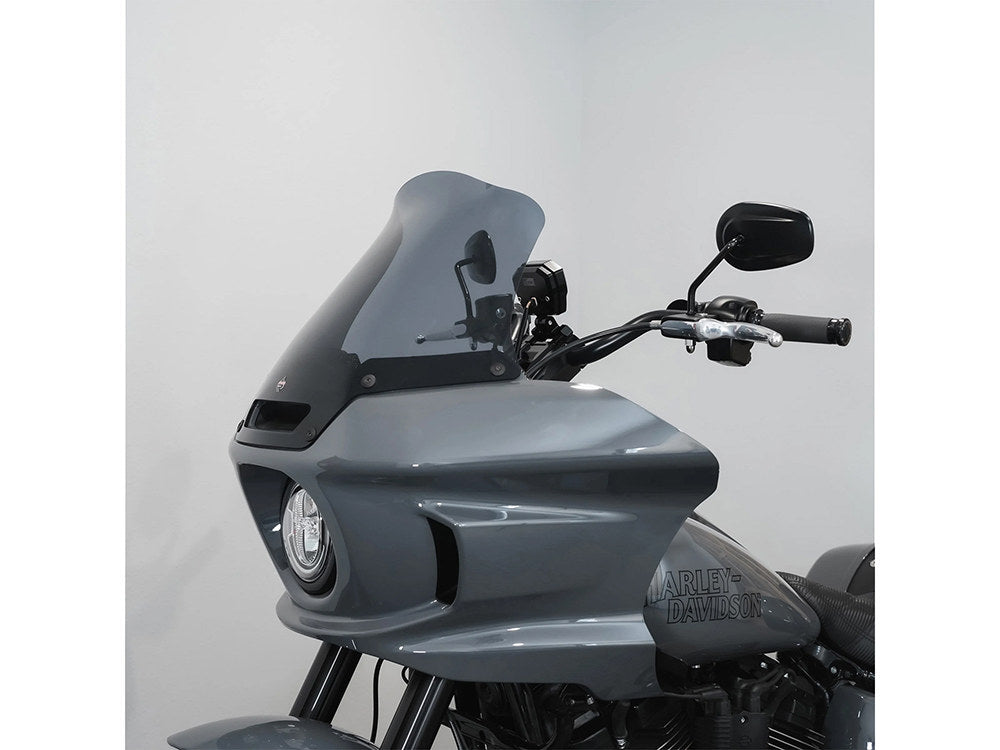 10in. Flare Windshield - Dark Smoke. Fits Low Rider ST 2022up