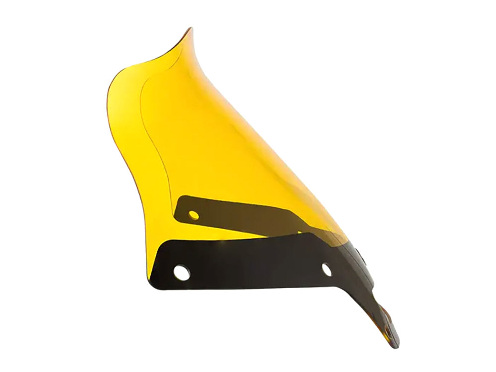 8in. Flare Kolor Windshield - Yellow. Fits Low Rider ST 2022up