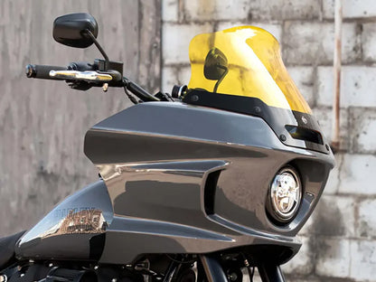8in. Flare Kolor Windshield - Yellow. Fits Low Rider ST 2022up