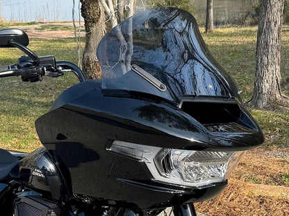 13.5in. Pro-Touring Flare Windshield - Dark Smoke. Fits CVO Road Glide 2023up & Road Glide 2024up