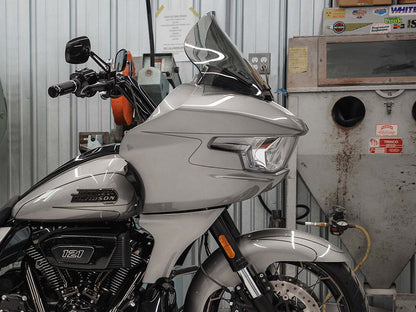 13.5in. Pro-Touring Flare Windshield - Tinted. Fits CVO Road Glide 2023up & Road Glide 2024up
