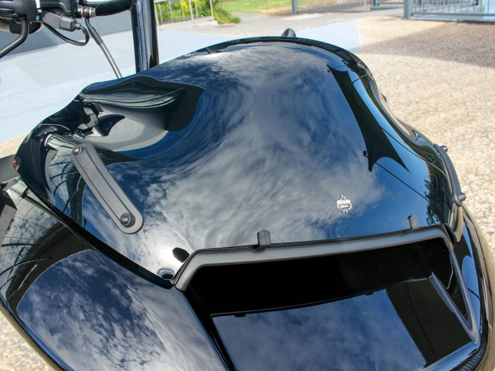 10in. Sports Flare Windshield - Black. Fits CVO Road Glide 2023up & Road Glide 2024up