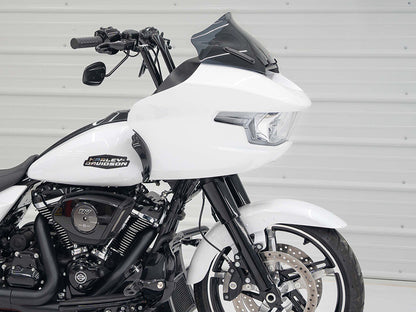 10in. Sports Flare Windshield - Dark Smoke. Fits CVO Road Glide 2023up & Road Glide 2024up