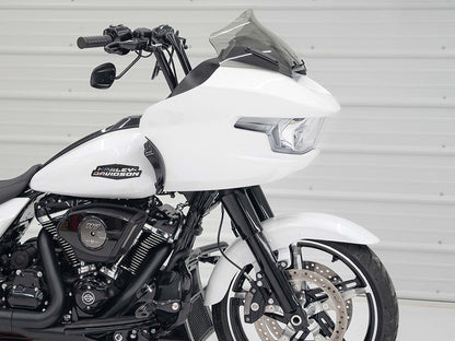 10in. Sports Flare Windshield - Tinted. Fits CVO Road Glide 2023up & Road Glide 2024up