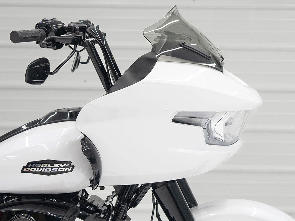 10in. Sports Flare Windshield - Tinted. Fits CVO Road Glide 2023up & Road Glide 2024up