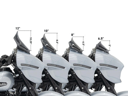 12in. Flare Windshield - Tinted. Fits CVO Street Glide 2023up & Street Glide 2024up