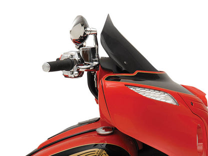 14in. Flare Windshield - Dark Smoke. Fits Indian Touring 2014up