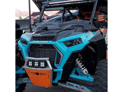 R-Spec UTV Flare Windshield - Dark Smoke. Fits Polaris RZR 1000 XP 2019up
