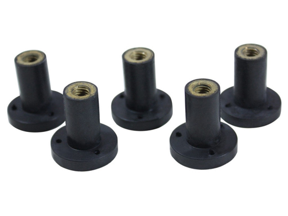Windshield Flare Nuts - Pack of 5. Fits Road Glide 1998-2013