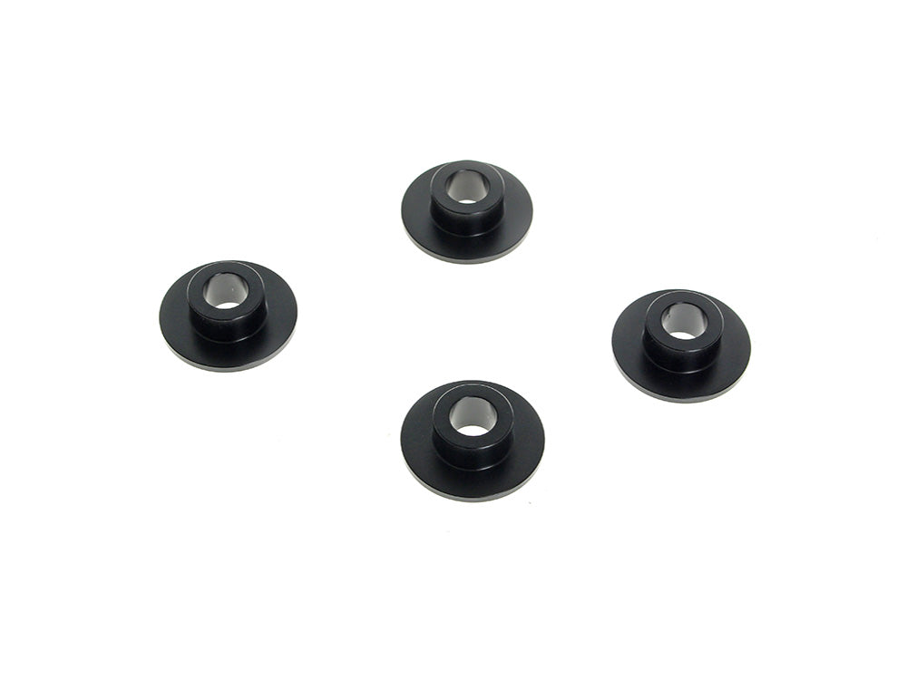 Solid Handlebar Mount Kit - Gloss Black. Fits CVO Touring 2023up, Street Glide & Road Glide 2024up, Touring 2025up