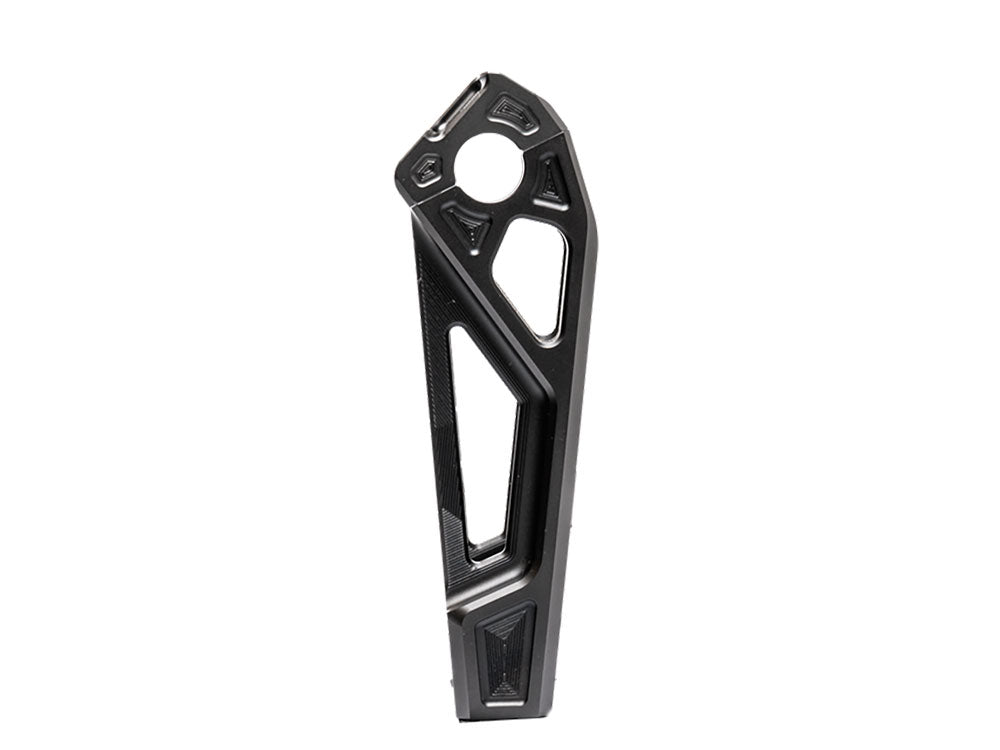 8in. Straight Fastback Risers - Black. Fits 1in. Handlebar