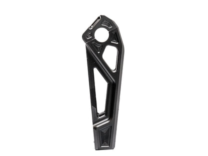 8in. Straight Fastback Risers - Black. Fits 1in. Handlebar