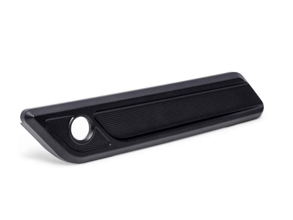 New Style Saddlebag Latch Covers - Black. Fits CVO Touring 2023up & Street Glide & Road Glide 2024up.