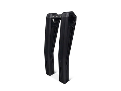 10in. Pullback Accent Pro Riser Kit - Black. Fits 1.25in. Handlebar.