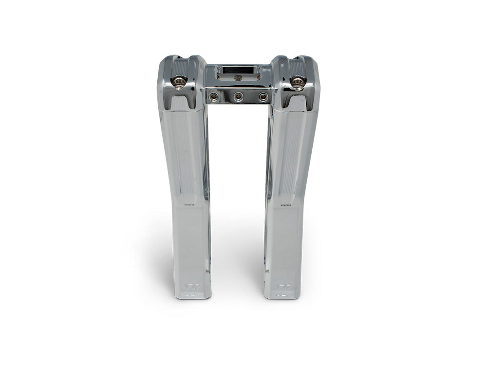 8in. Pullback Accent Pro Riser Kit - Chrome. Fits 1.25in. Handlebar.