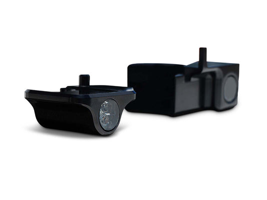 Neowise X Under Perch DRL Turn Signals - Black. Fits Softail 2025up