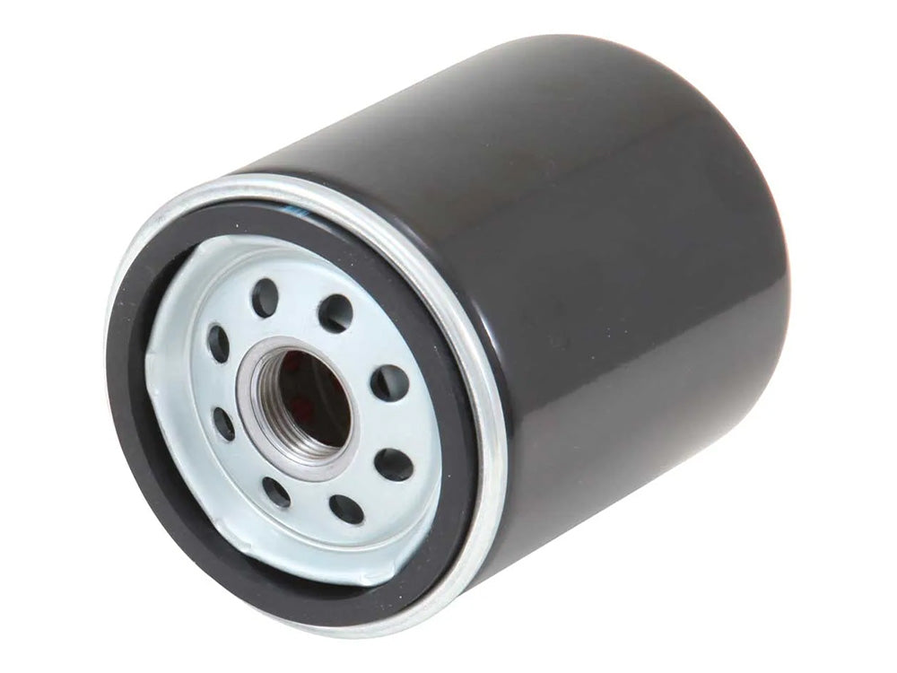 Oil Filter - Black. Fits Twin Cam 1999-2017 & Milwaukee-Eight 2017up.