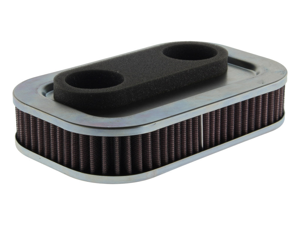 High-Flow Air Filter Element. Fits Sportster 1988-1994 with CV Carburettor