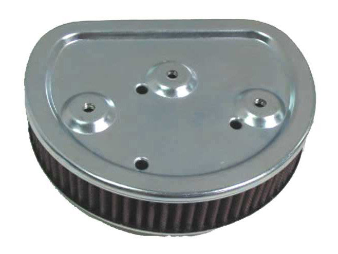 High-Flow Air Filter Element. Fits Sportster 1995-2003 & Big Twin 1995-1999