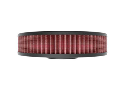 High-Flow Air Filter Element. Fits Twin Cam with OEM Round Air Cleaner Cover. Crossbones 2008-2011, Blackline 2011-2013, Slim 2012-2017 & Street Bob 2014-2017